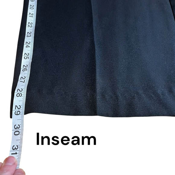 Joseph Ribkoff Vintage 70s-80s Black & White Mesh Bow Jumpsuit, 10-14 - Picture 12 of 14